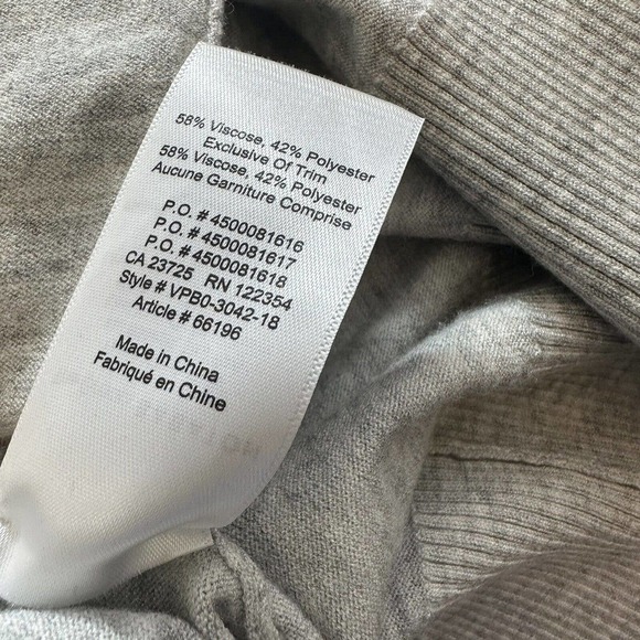 The Group Babaton Aritzia Womens Size Small Williams Cardigan Solid Gray - Picture 4 of 6